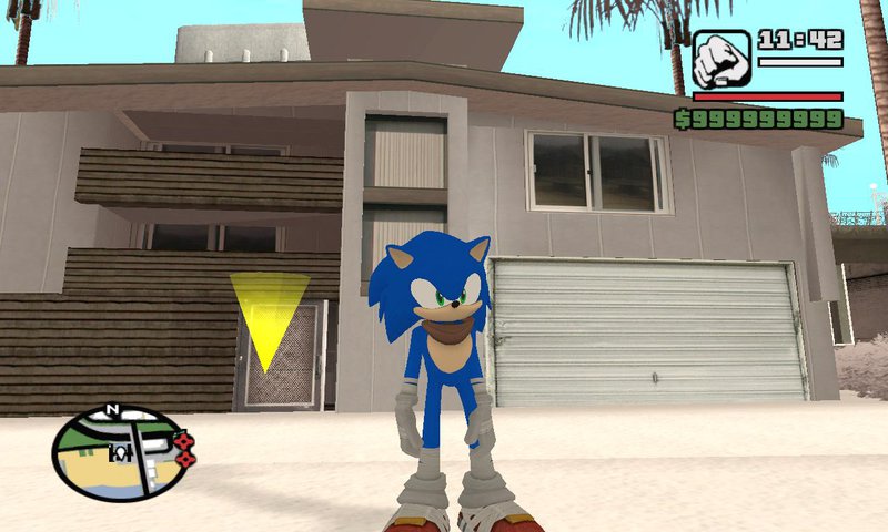 GTA San Andreas Sonic Boom Mod  GTAinside.com